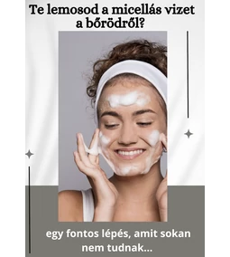 Le kell-e mosni a micellás vizet?